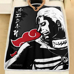 Akatsuki Hidan Blanket Fleece Custom Naruto Anime-wexanime.com