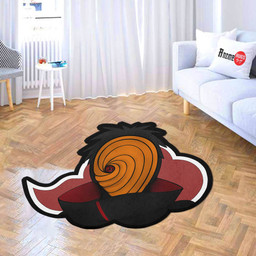 Tobi Shaped Rug Custom Anime Naruto Mats For Bedroom Living Room Quality Carpets-wexanime.com