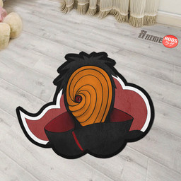 Tobi Shaped Rug Custom Anime Naruto Mats For Bedroom Living Room Quality Carpets-wexanime.com