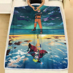 Uzumaki Naruto Sage Blanket Fleece Custom Naruto Anime-wexanime.com