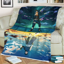 Uchiha Obito Blanket Fleece Custom Naruto Anime-wexanime.com