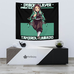 Tanjirou Kamado Tapestry Custom Demon Slayer Anime Home Decor-wexanime.com