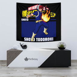 Shoto Todoroki Tapestry Custom My Hero Academia Anime Home Decor-wexanime.com