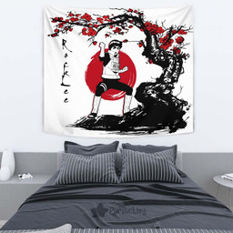 Rock Lee Tapestry Custom Japan Style Naruto Anime Home Decor-wexanime.com