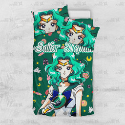 Sailor Neptune Cute Version Bedding Set Custom Sailor Moon Anime Bedding-wexanime.com