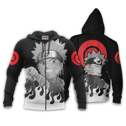 Naruto Uzumaki Hoodie Custom Anime Naruto Shippuden Merch Clothes-wexanime.com