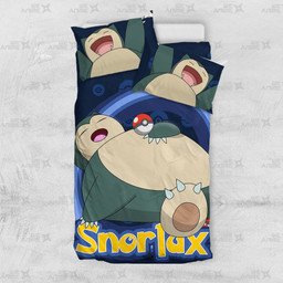 Pokemon Anime Snorlax Bedding Set Custom-wexanime.com