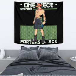 Portgas D. Ace Tapestry Custom One Piece Anime Room Decor-wexanime.com