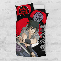 Naruto Uchiha Sasuke Bedding Set Custom-wexanime.com