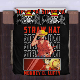 One Piece Monkey D. Luffy Bedding Set Custom-wexanime.com