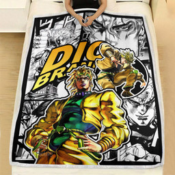 Dio Brando Blanket Fleece Custom JJBA Anime-wexanime.com