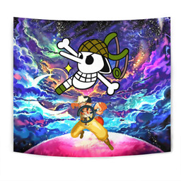 Usopp Tapestry Custom Galaxy One Piece Anime Room Decor-wexanime.com