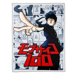 Shigeo Kageyama Blanket Fleece Custom Mob Psycho 100 Anime Room-wexanime.com