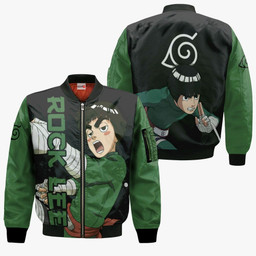 Rock Lee Hoodie Custom Anime Naruto Merch Clothes-wexanime.com