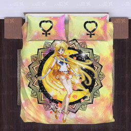 Sailor Venus Bedding Set Custom Sailor Moon Anime Bedding-wexanime.com
