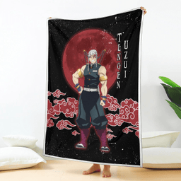 Tengen Uzui Blanket Custom Moon Style Demon Slayer Anime-wexanime.com