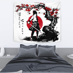 Uchiha Sasuke Tapestry Custom Japan Style Naruto Anime Home Decor-wexanime.com