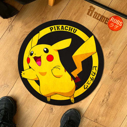 Pikachu Shaped Rug Custom Pokemon Anime Room Decor-wexanime.com