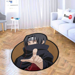 Uchiha Itachi Shaped Rugs Custom Anime Naruto Carpets Room Decor Mats-wexanime.com
