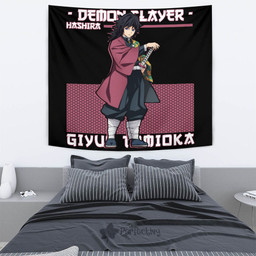 Giyuu Tomioka Tapestry Custom Demon Slayer Anime Room Decor-wexanime.com