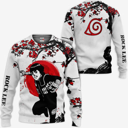 Rock Lee Hoodie Japan Style Custom Naruto Anime Shirts-wexanime.com
