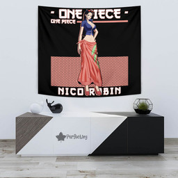 Nico Robin Tapestry Custom One Piece Anime Room Decor-wexanime.com