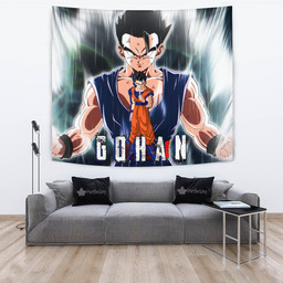 Gohan Tapestry Custom Dragon Ball Anime Home Decor-wexanime.com