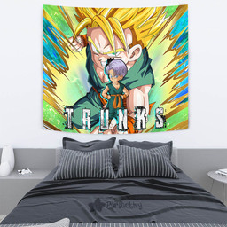 Trunks Tapestry Custom Dragon Ball Anime Home Decor-wexanime.com