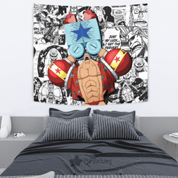 Franky Tapestry Custom One Piece Anime Manga Room Wall Decor-wexanime.com