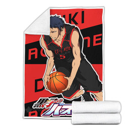 Daiki Aomine Blanket Fleece Custom Kuroko's Basketball Anime-wexanime.com