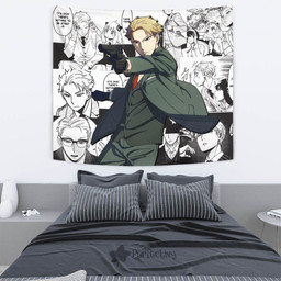 Loid Forger Tapestry Custom Spy x Family Anime Manga Room Wall Decor-wexanime.com