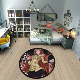 Shirley Fenette Round Rug Custom Code Geass Anime Circle Carpet-wexanime.com