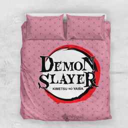 Nezuko Kamado Bedding Set Custom Demon Slayer Anime-wexanime.com
