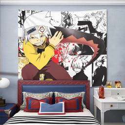 Soul Evans Tapestry Custom Soul Eater Manga Anime Room Decor-wexanime.com