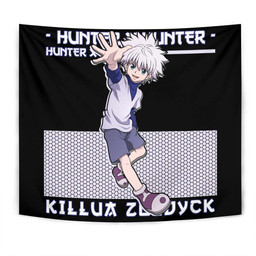 Killua Zoldyck Tapestry Custom Hunter x Hunter Anime Room Decor-wexanime.com
