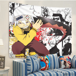 Soul Evans Tapestry Custom Soul Eater Manga Anime Room Decor-wexanime.com