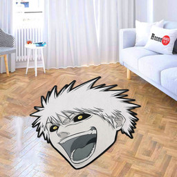 White Ichigo Shaped Rug Custom For Room Mats Decor Quality Carpet-wexanime.com