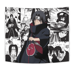 Uchiha Itachi Tapestry Custom Naruto Anime Manga Room Wall Decor-wexanime.com