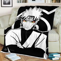 Uzumaki Naruto Sage Blanket Fleece Custom Naruto Anime Mix Manga-wexanime.com