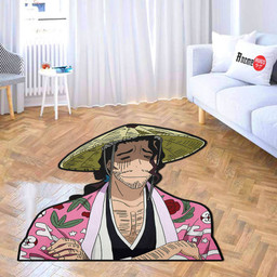 OShunsui Kyoraku Shaped Rug Custom For Room Mats Decor Quality Carpet-wexanime.com