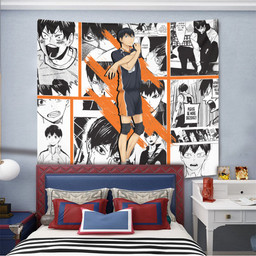 Tobio Kageyama Tapestry Custom Haikyuu Manga Anime Room Decor-wexanime.com