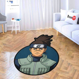 Umino Iruka Shaped Rugs Custom Anime Naruto Carpets Room Decor Mats-wexanime.com