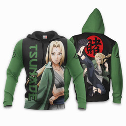 Tsunade Hoodie Shirt Naruto Anime Zip Jacket-wexanime.com