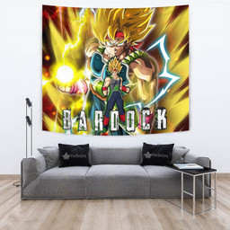 Bardock Tapestry Custom Dragon Ball Anime Home Decor-wexanime.com