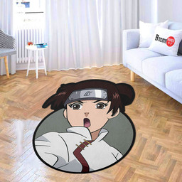 Tenten Shaped Rugs Custom Anime Naruto Carpets Room Decor Mats-wexanime.com