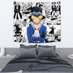 Sabo Tapestry Custom One Piece Anime Manga Room Wall Decor-wexanime.com