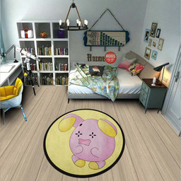 Whismur Round Rug Custom Pokemon Anime Rug Floor Mats-wexanime.com