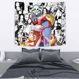 Boa Hancock Tapestry Custom One Piece Anime Manga Room Wall Decor-wexanime.com