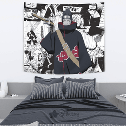 Kisame Tapestry Custom Naruto Anime Manga Room Wall Decor-wexanime.com
