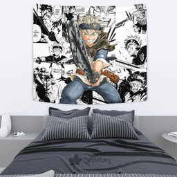 Asta Tapestry Custom Black Clover Anime Manga Room Wall Decor-wexanime.com